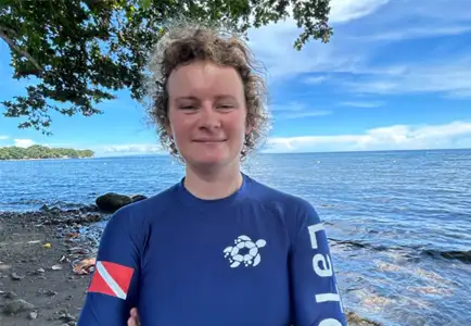 Camille, SSI Instructor Trainer at La Tortue